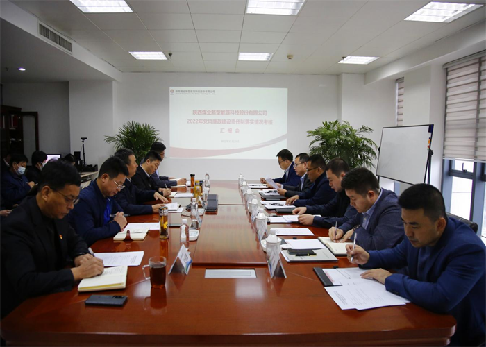 陜煤集團對新型能源公司2022年黨風(fēng)廉政建設(shè)責(zé)任制落實情況進(jìn)行考核.png